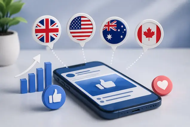 buying facebook page and post likes in the worldwide