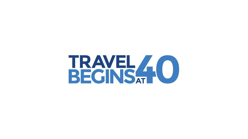 Travel Begins at 40 logo