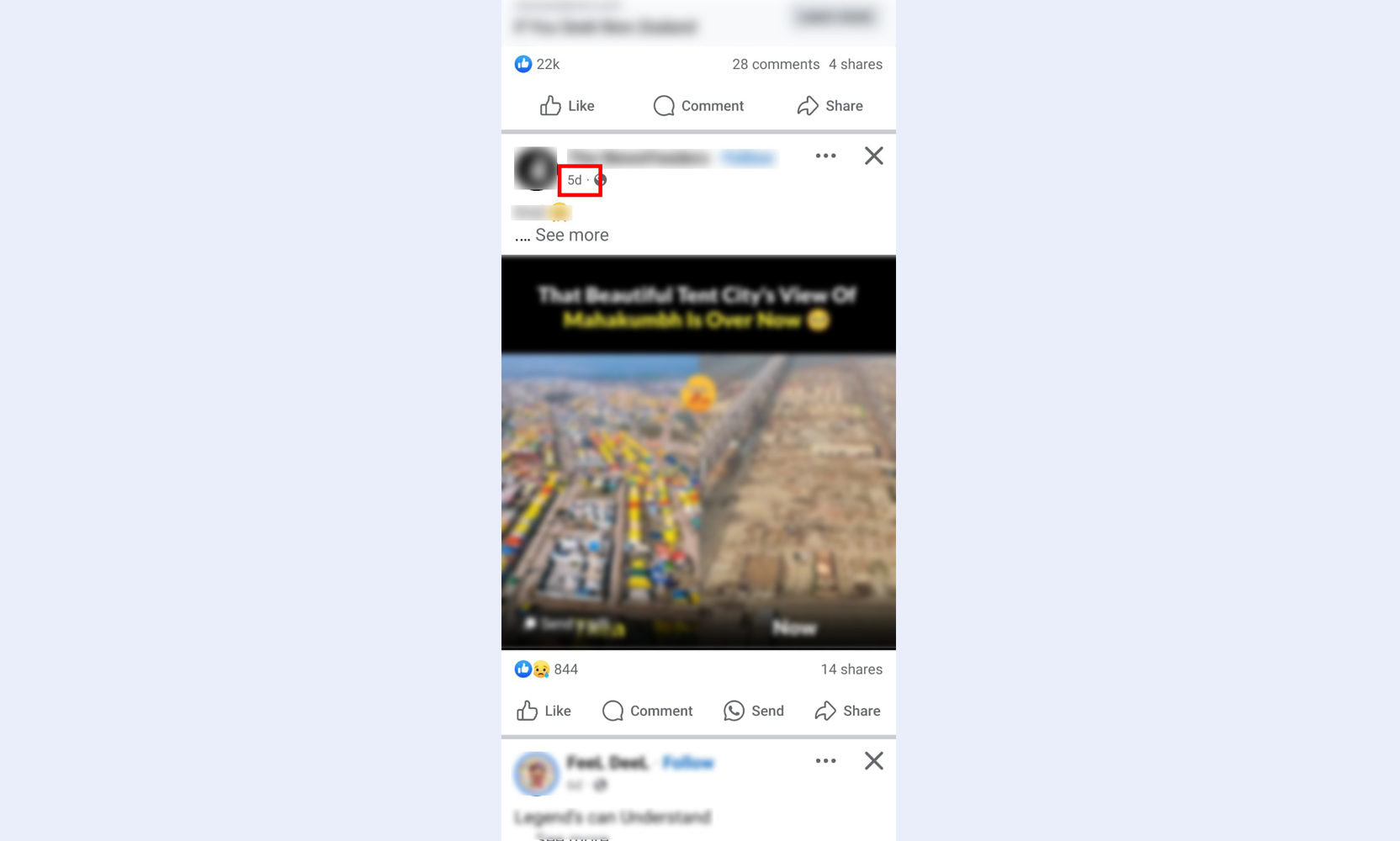 Recent Post Clock How To See The Exact Time Of A Facebook Post