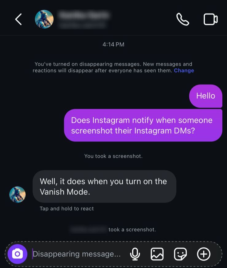 instagram dm
