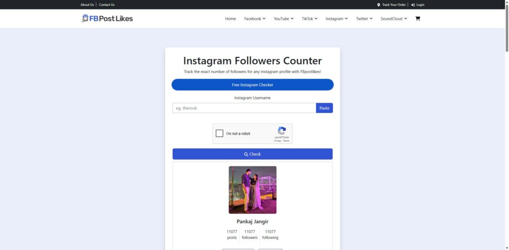 instagram followers stats