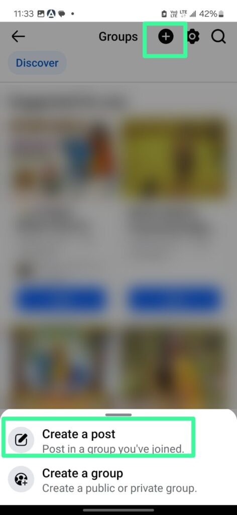 Create a new anonymous post