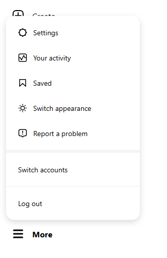 your activity instagram pc