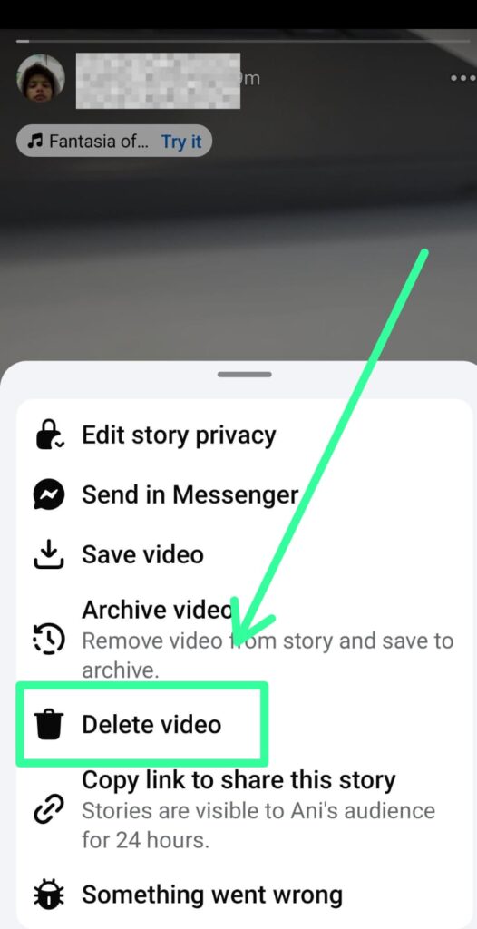 Open your story