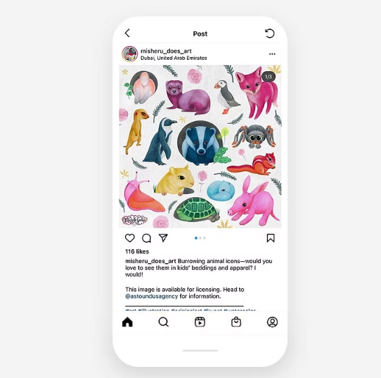 Creator gets paid on Instagram