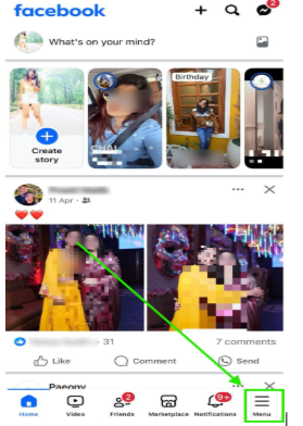 Open FB Profile