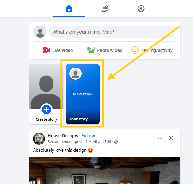 Your Story On Desktop