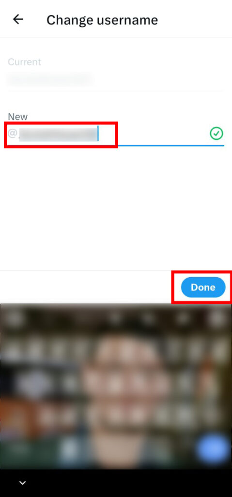 Change Username