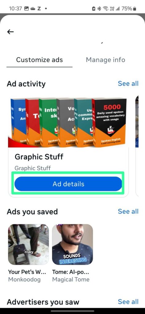 Ad Details