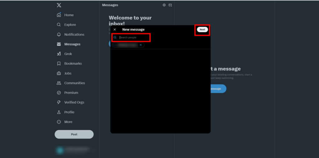 username of a person