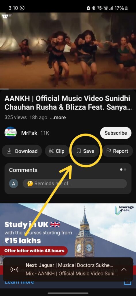 Click On Save