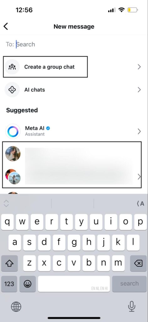 Choose Audience