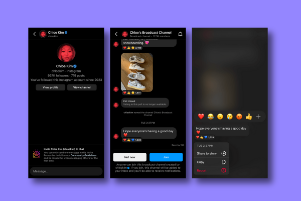 Instagram Broadcast Channel