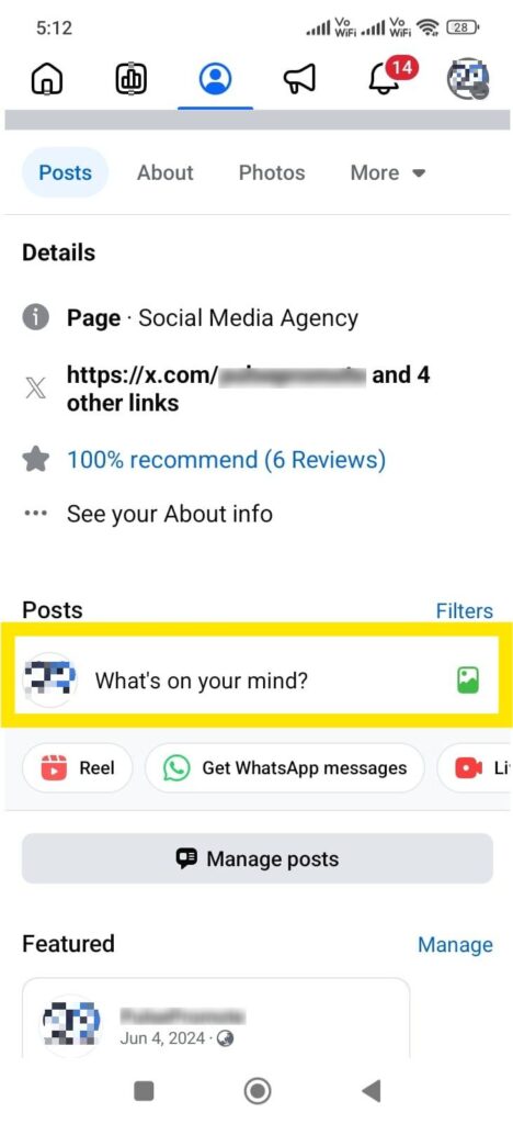Create a post