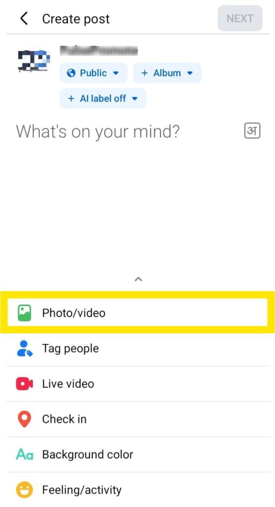 Create your Post