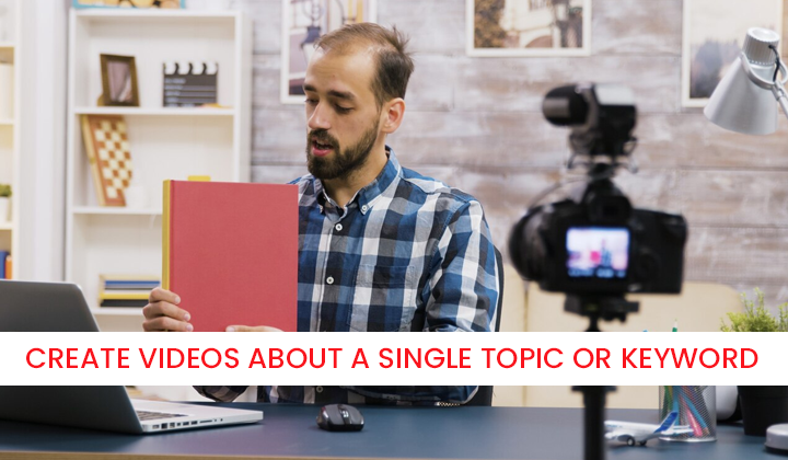 Create Videos About a Single Topic or Keyword