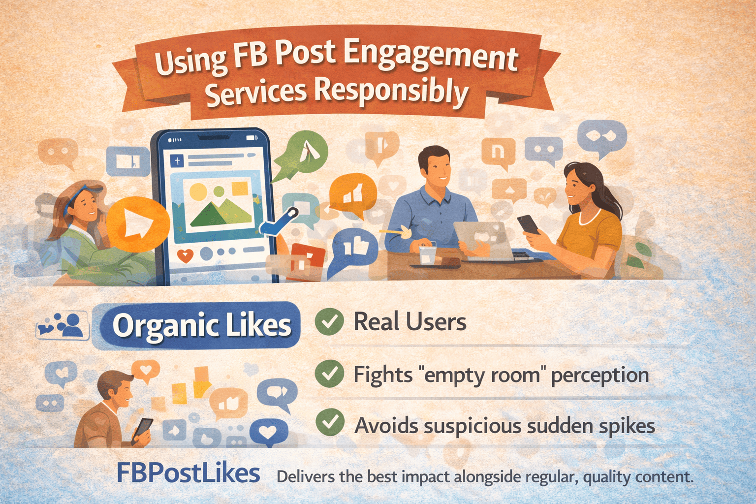 How do Facebook Likes, Shares, and Comments Drive Brand Growth? Promoting responsible FB engagement services