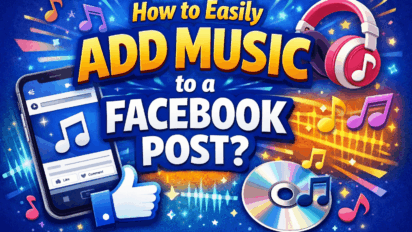 How to Easily Add Music to a Facebook Post?
