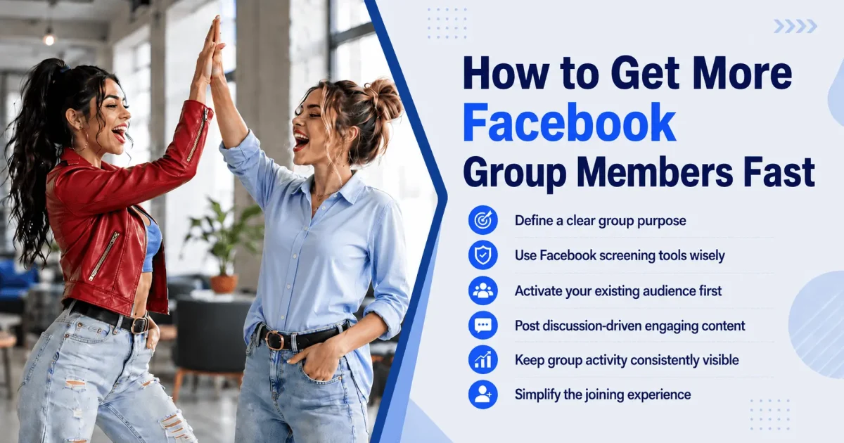 How to Get More Facebook Group Members Fast