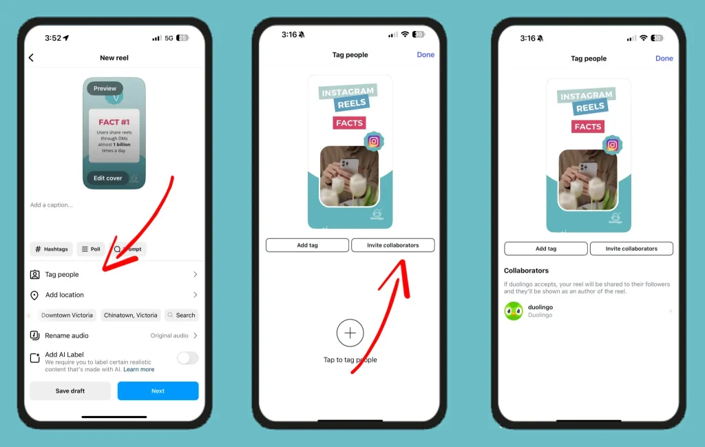 Sending the Collaboration Invite