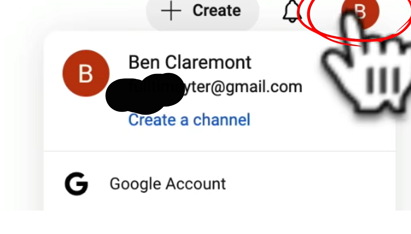 make a youtube channel