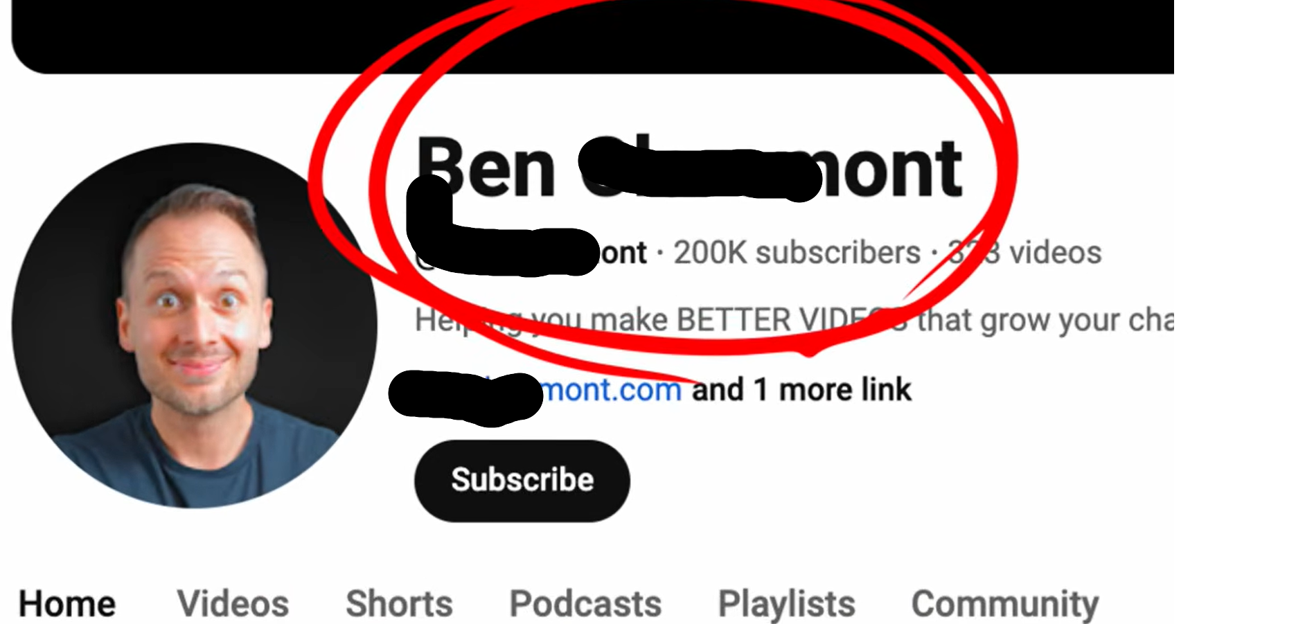 make a youtube channel