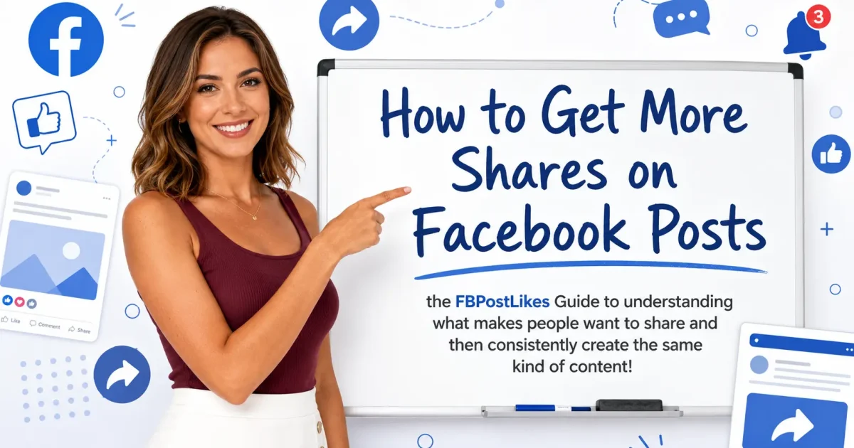 How to Get More Facebook Post Shares