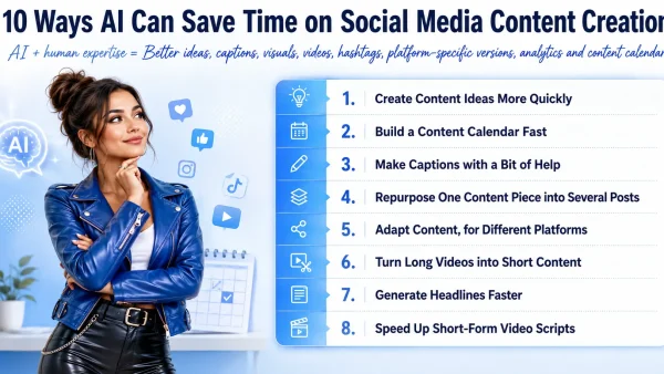AI in social media 10 ways it saves time