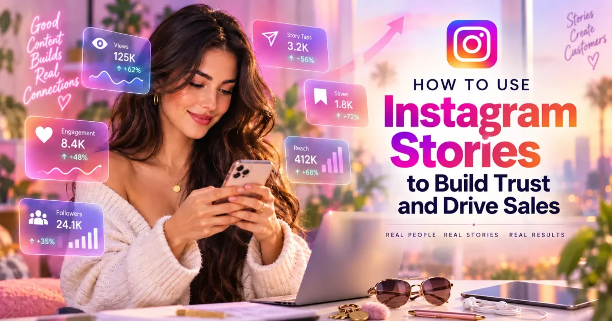 How to Use Instagram Stories to Build Trust and Drive Sales
