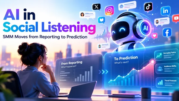 AI in Social Listening – SMM Moves from Reporting to Prediction