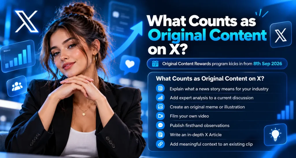 X Replaces Creator Revenue Sharing With Original Content Rewards X creator