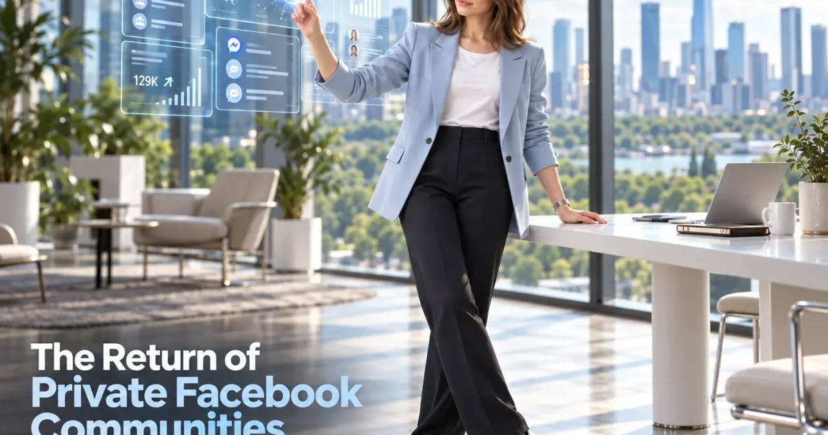 Why Private Facebook Communities like Messenger Matter in 2027?